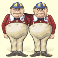 adventures in wonderland deluxe slot twins symbol