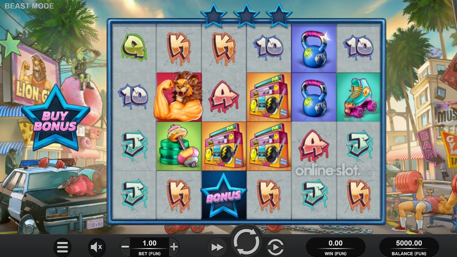 beast mode slot base game