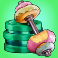beast mode slot donut dumbbell symbol