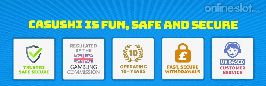 casushi casino secure