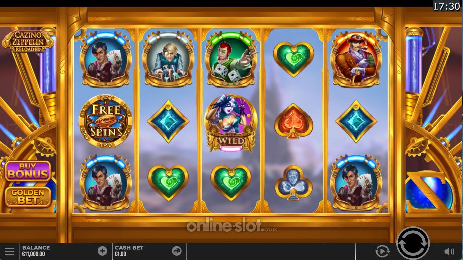 cazino zeppelin reloaded slot base game