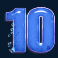 great blue slot 10 symbol