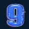 great blue slot 9 symbol