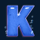 great blue slot k symbol