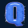 great blue slot q symbol