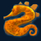 great blue slot seahorse symbol