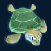 great blue slot turtle symbol
