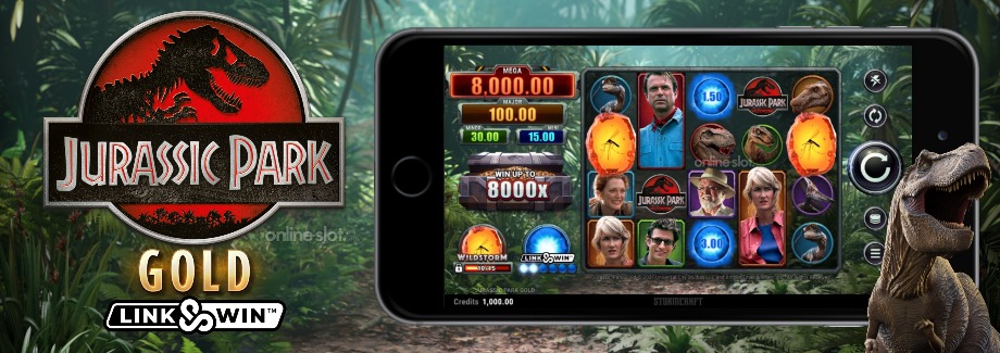 jurassic park gold mobile slot