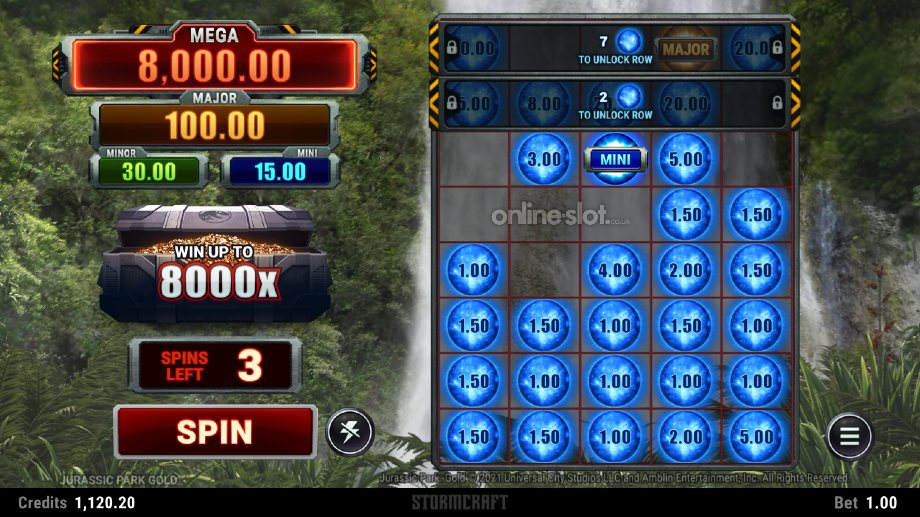 jurassic park gold slot link and win feature