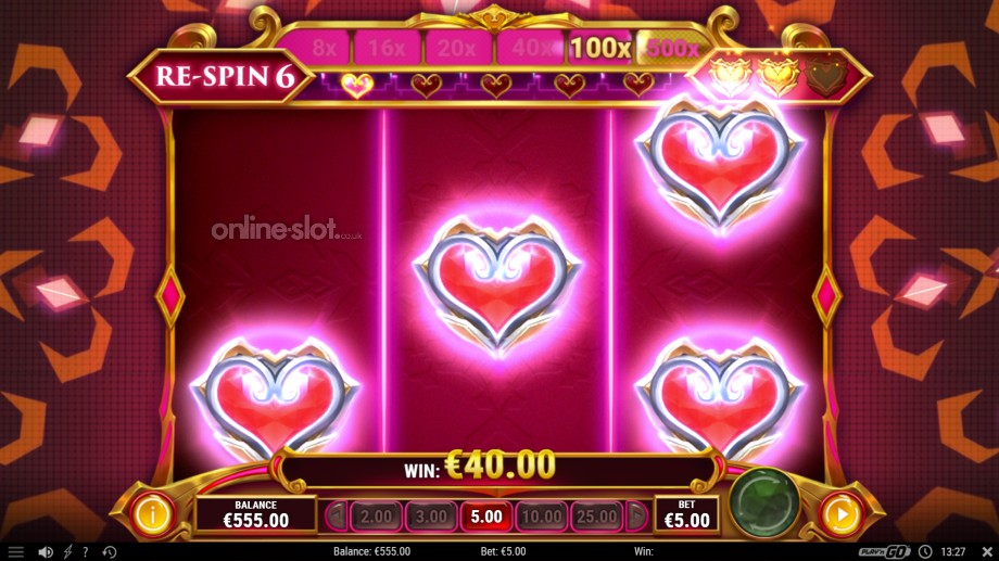 love joker slot respin feature