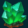 mount magmas slot green crystal symbol