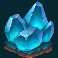 mount magmas slot light blue crystal symbol