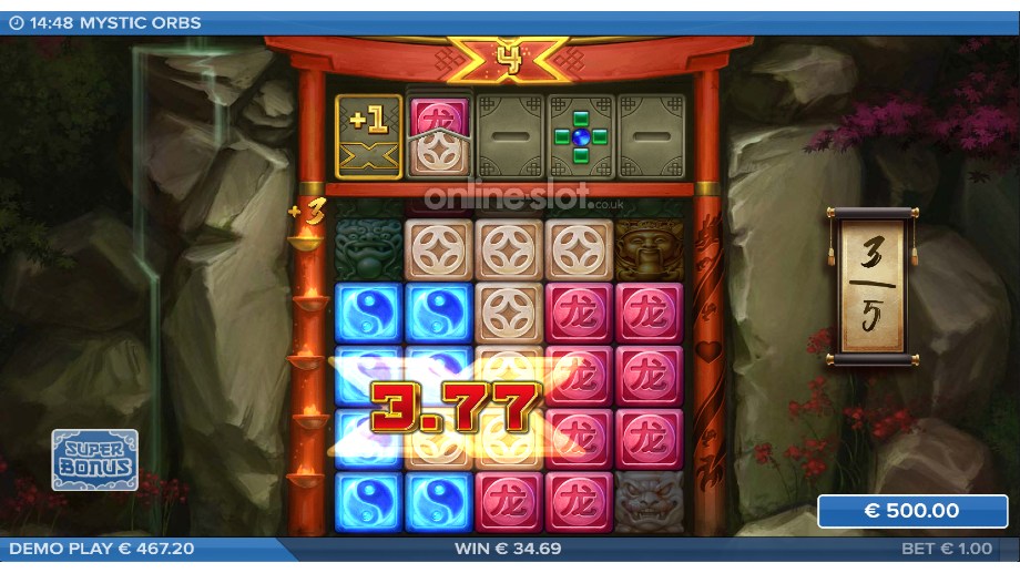 mystic orbs slot free drops bonus game feature
