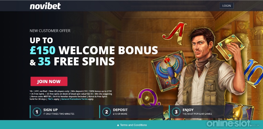 novibet casino exclusive welcome bonus