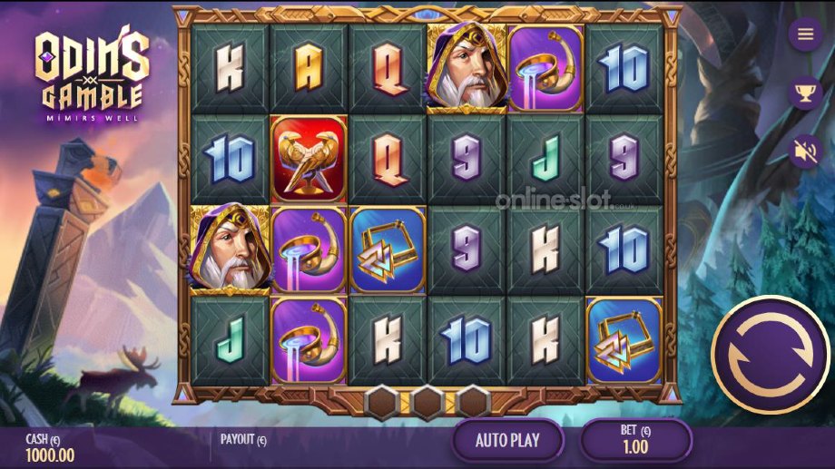 odins gamble slot base game
