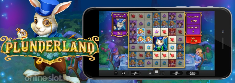 plunderland mobile slot