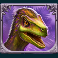 raging rex slot velociraptor symbol