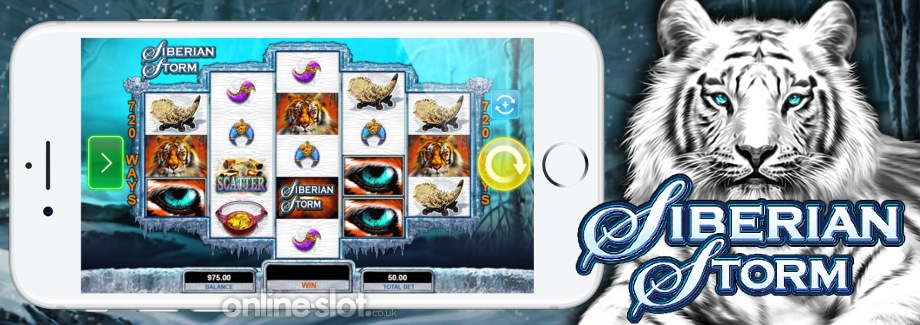 siberian storm mobile slot