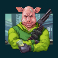60 second heist slot pig symbol
