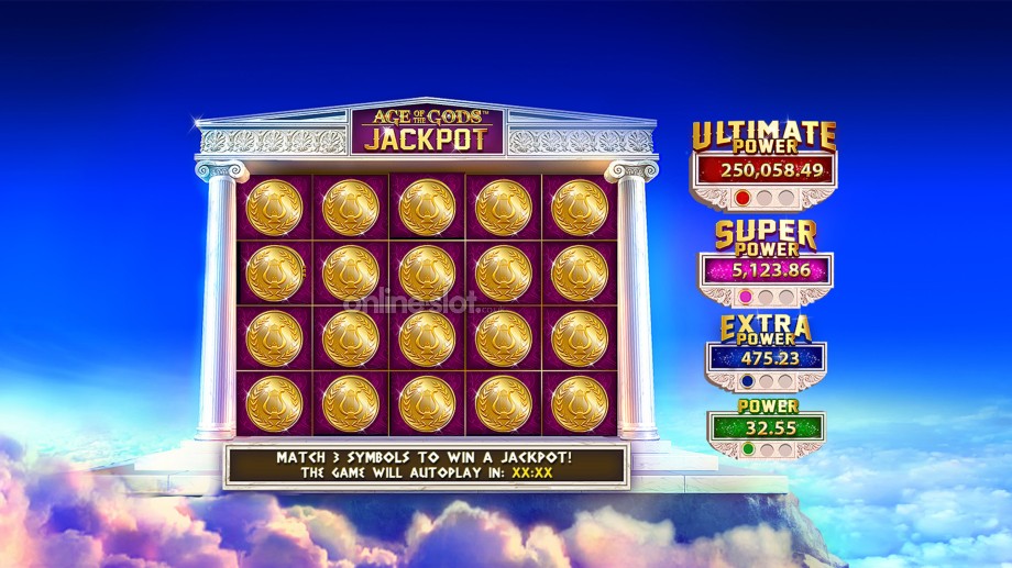 age of the gods glorious griffin slot age of the gods jackpot feature