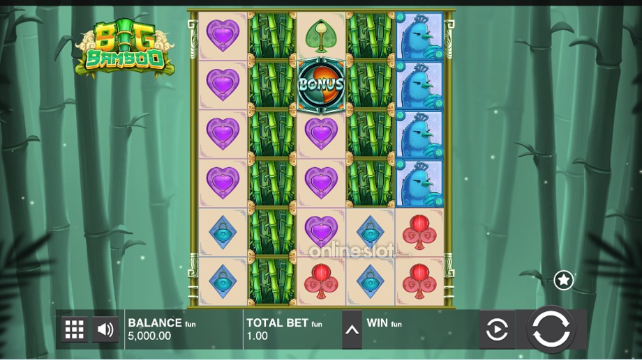 big bamboo slot base game