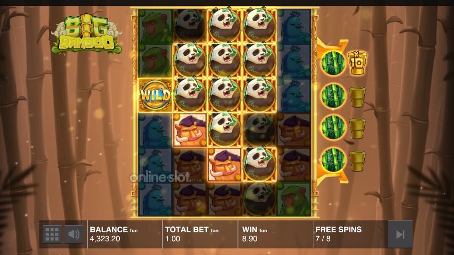 big bamboo slot free spins feature
