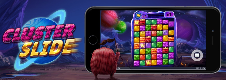 cluster slide mobile slot