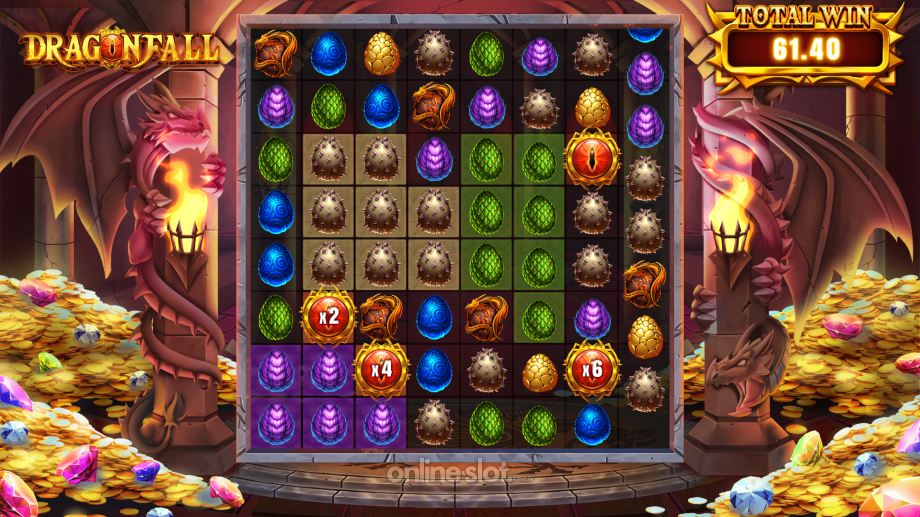 dragonfall slot free falls feature
