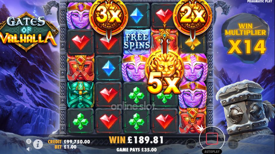 gates of valhalla slot free spins feature