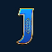 gold party slot j symbol