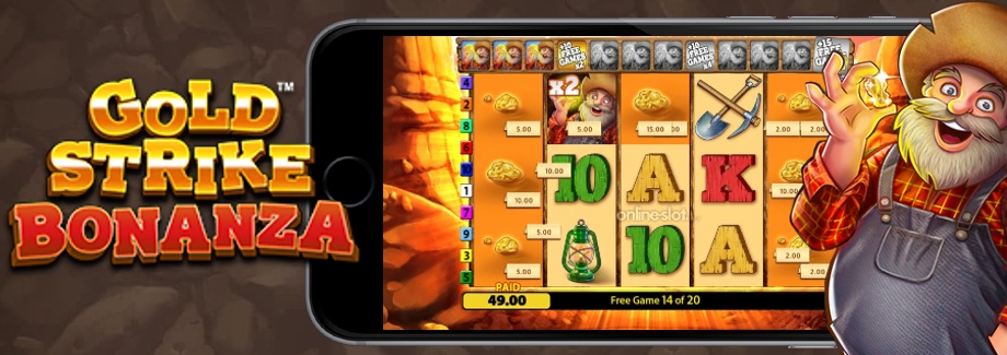 gold strike bonanza mobile slot