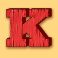 gold strike bonanza slot k symbol