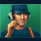 hotline 2 slot male character with headphones symbol