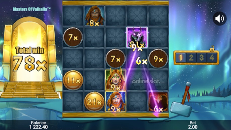 masters of valhalla slot valhalla bonus feature