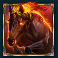 might of ra slot hell horse symbol