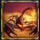 might of ra slot scorpion symbol