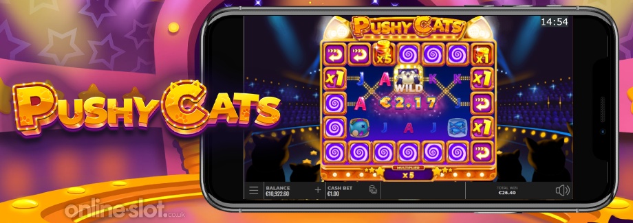 pushy cats mobile slot
