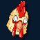 slugger time slot chicken head mask symbol