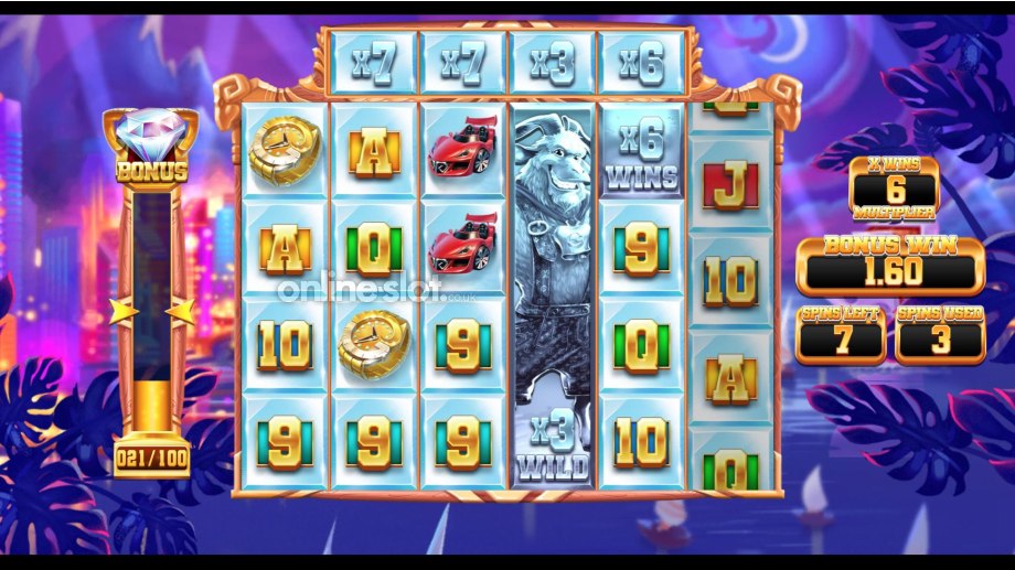 the goat slot x wins free spins feature