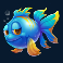 wild depths slot blue fish symbol