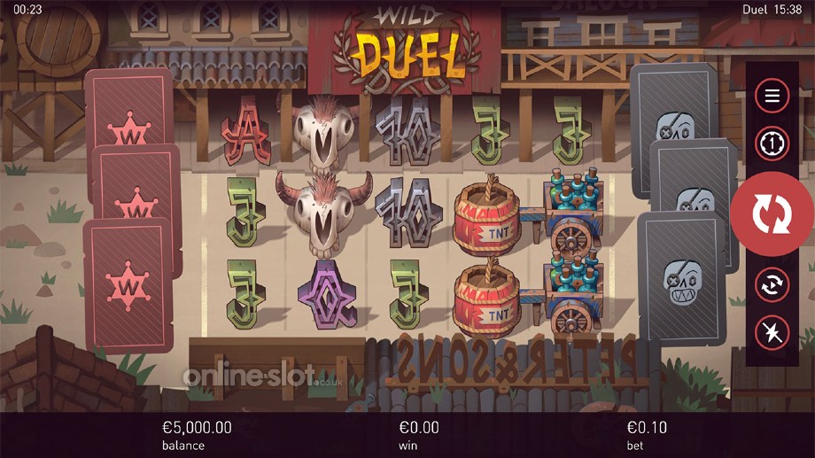 wild duel slot base game