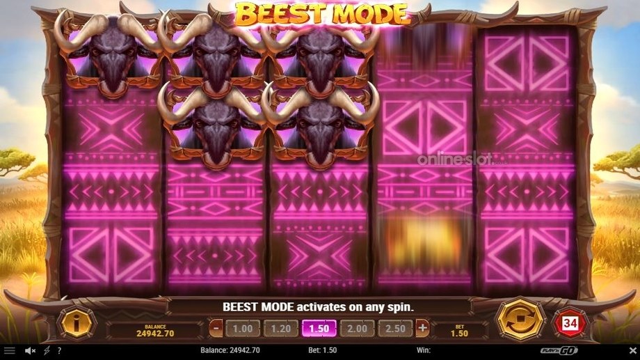 win a beest slot beest mode feature