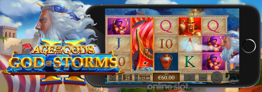 age of the gods god of storms 2 mobile slot