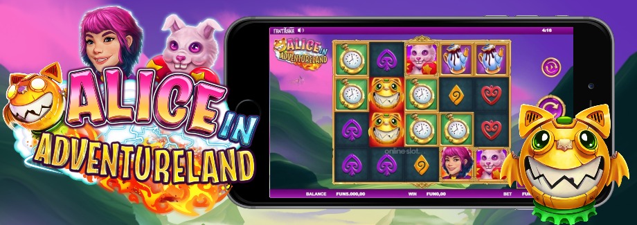 alice in adventureland mobile slot
