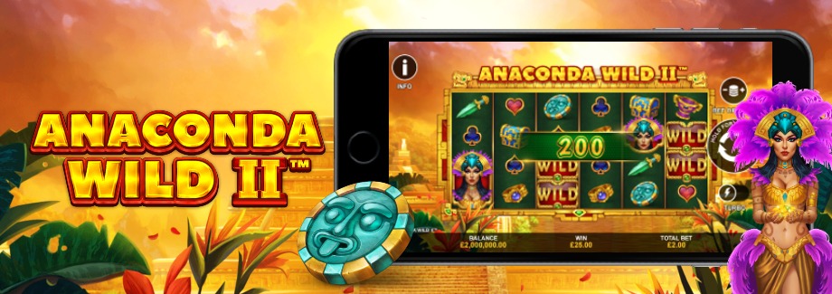 anaconda wild 2 mobile slot