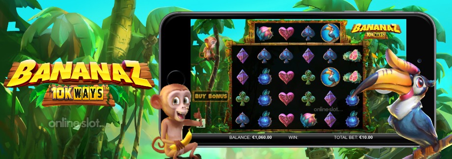 bananaz 10k ways mobile slot