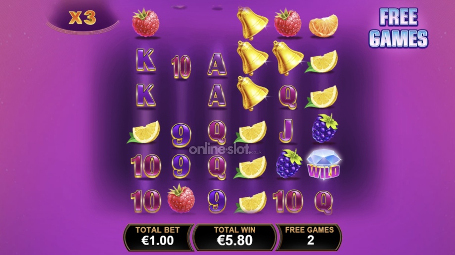 blazing bells slot free games feature