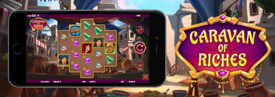 caravan of riches mobile slot