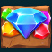 cash mine slot diamond money symbol