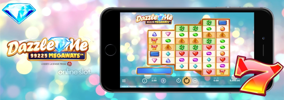 dazzle me megaways mobile slot